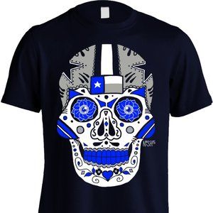 Dallas Cowboys inspired Sugar Skull - Mens
